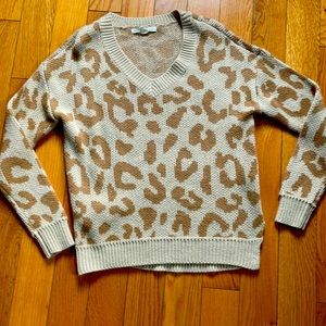 Aeropostale animal print sweater